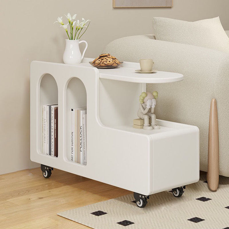 Scandinavian Oval 3-Tier Side Table