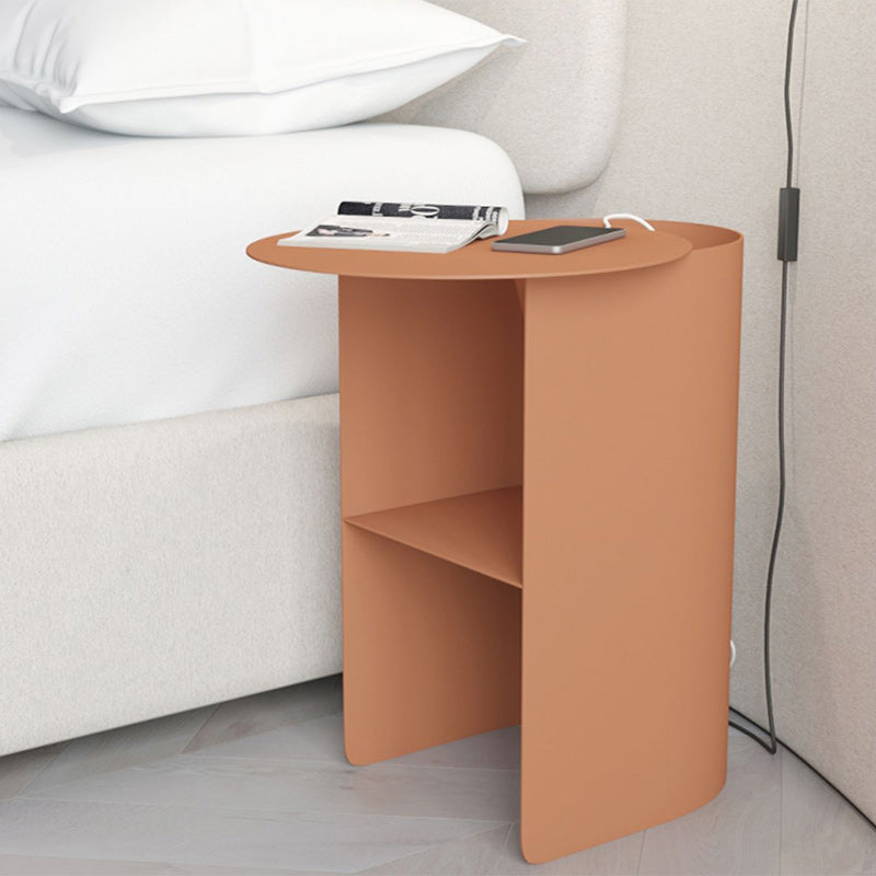 Minimalist Iron 2-Tier Nightstand
