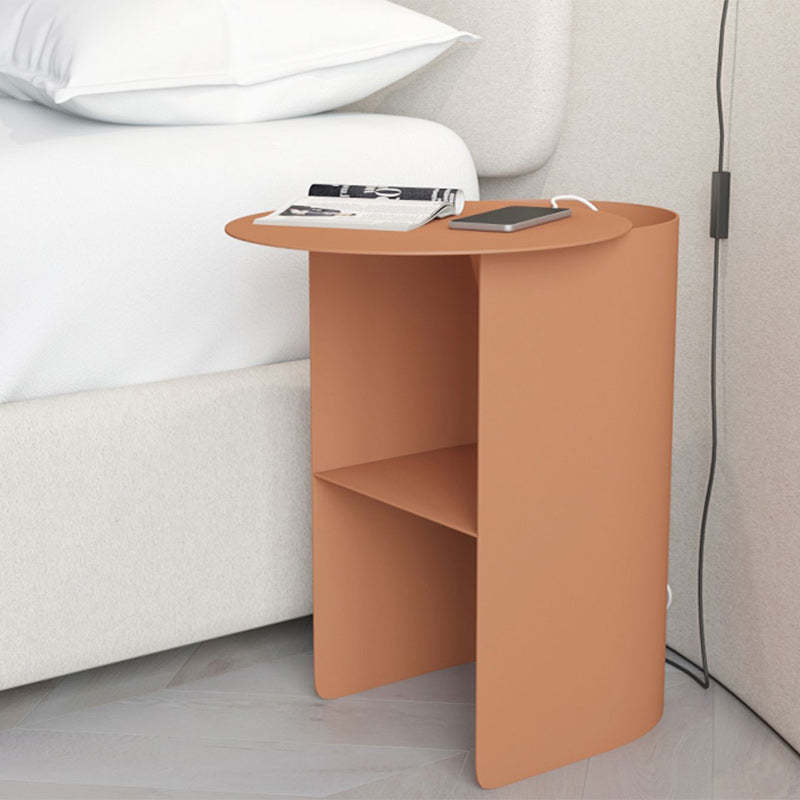 Minimalist Iron 2-Tier Nightstand