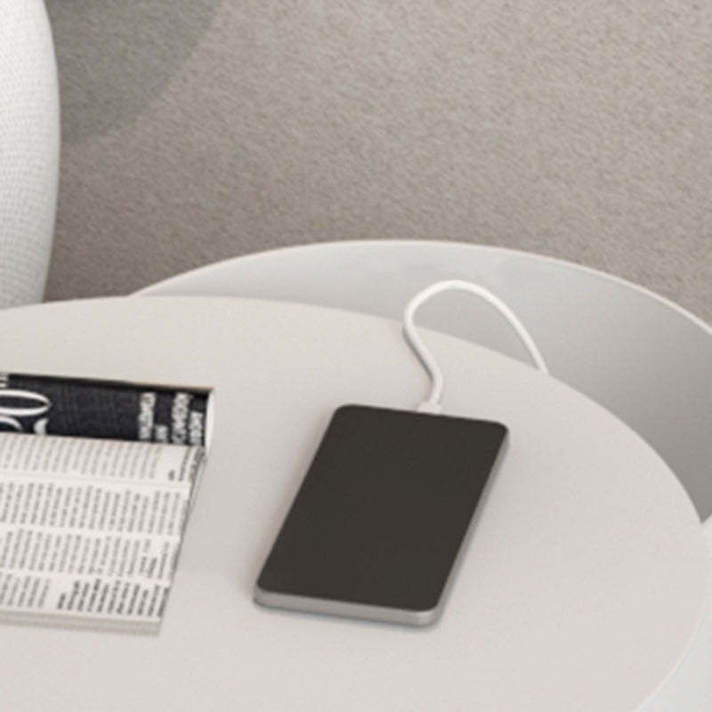 Minimalist Iron 2-Tier Nightstand