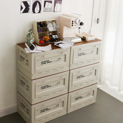 Minimalist Solid Wood Cabinet Nightstand