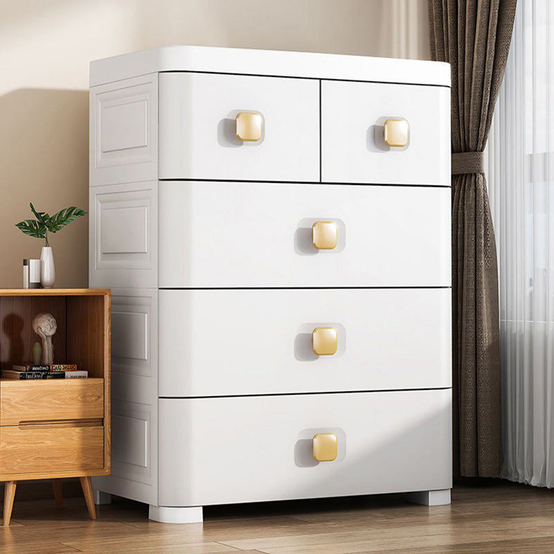 Minimalist 5-Drawer Nightstand