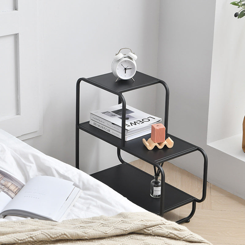 Scandinavian Iron 3-Tier Side Table