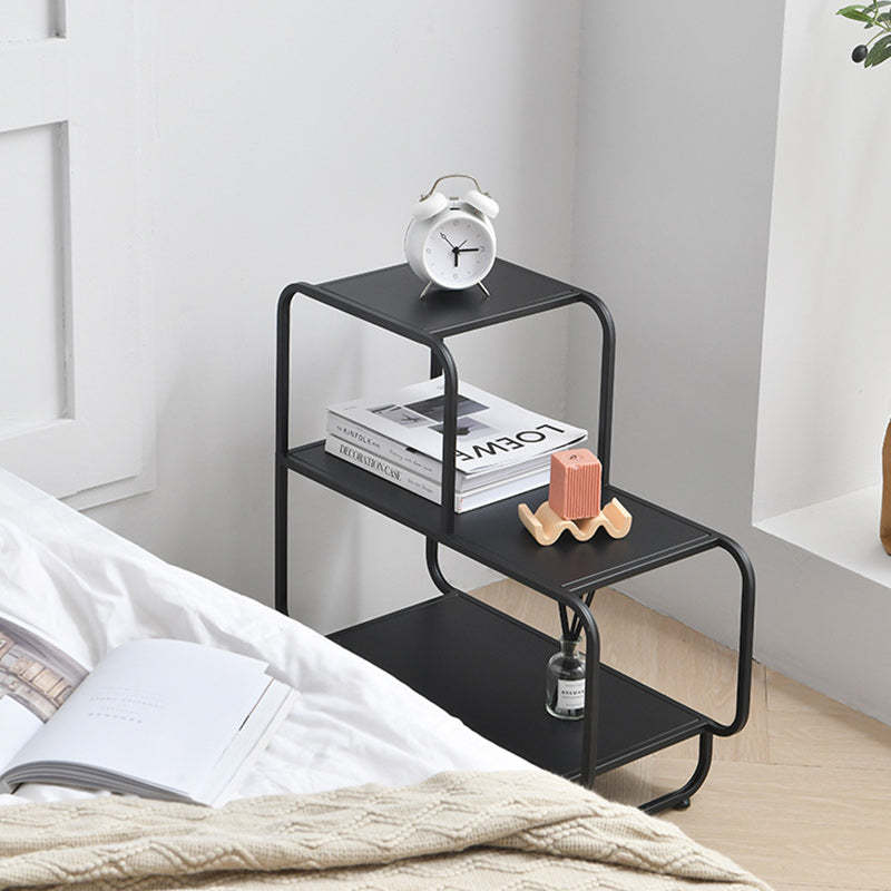 Scandinavian Iron 3-Tier Side Table