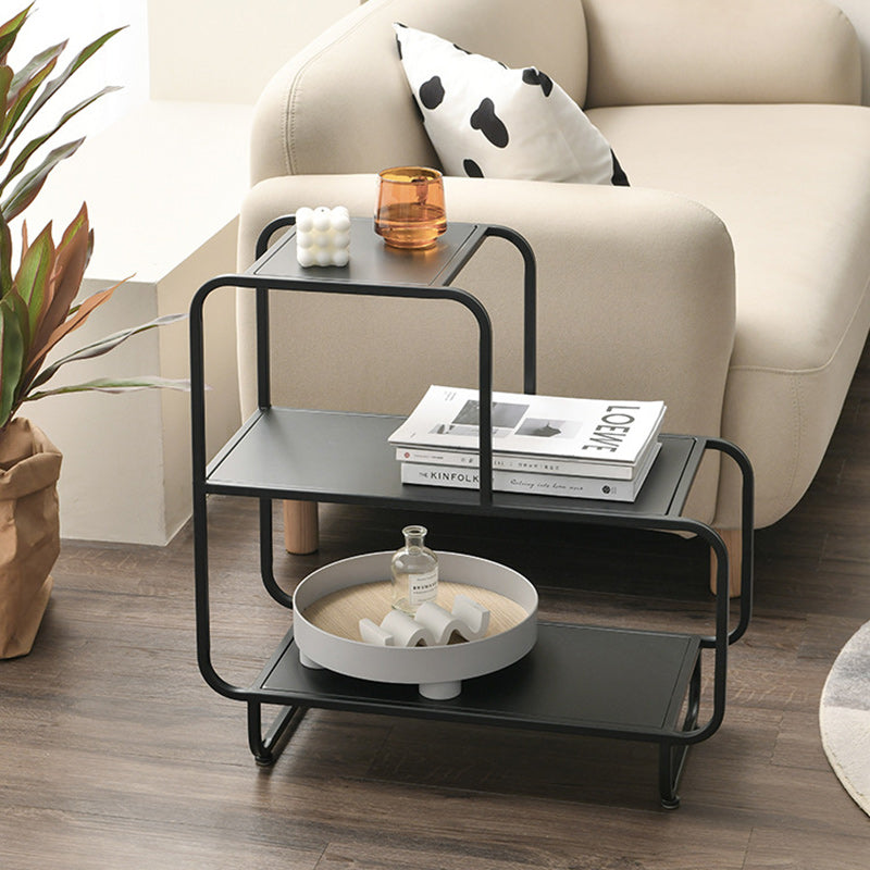 Scandinavian Iron 3-Tier Side Table