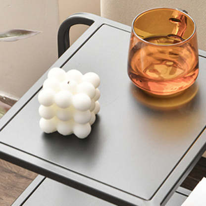 Scandinavian Iron 3-Tier Side Table