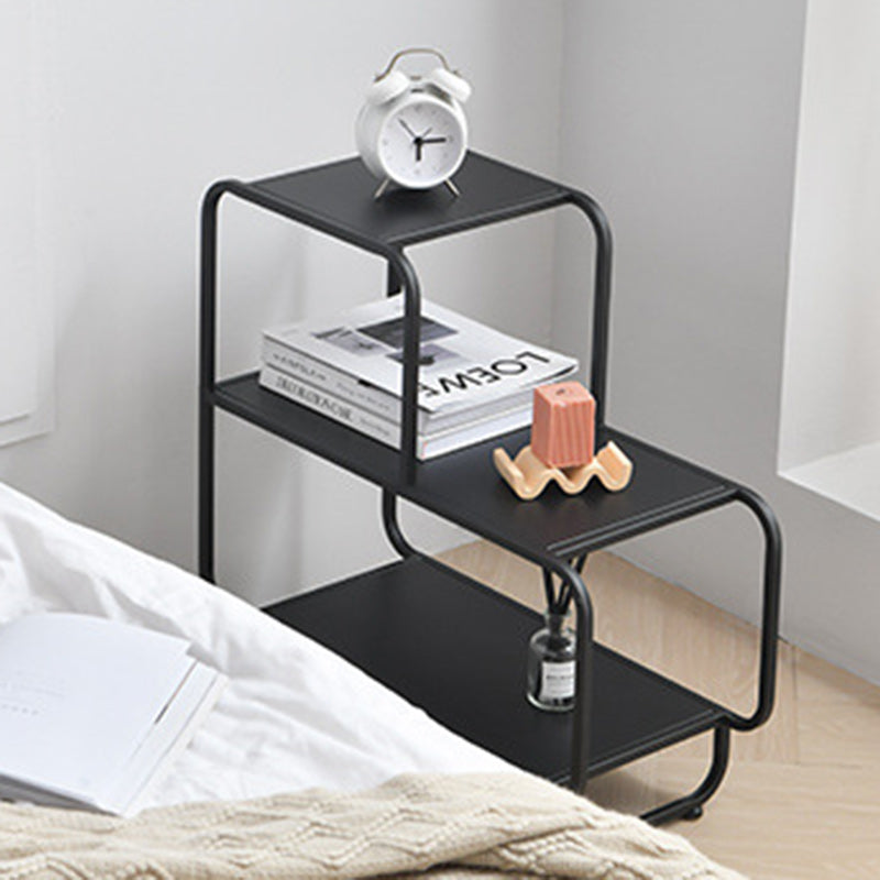 Scandinavian Iron 3-Tier Side Table