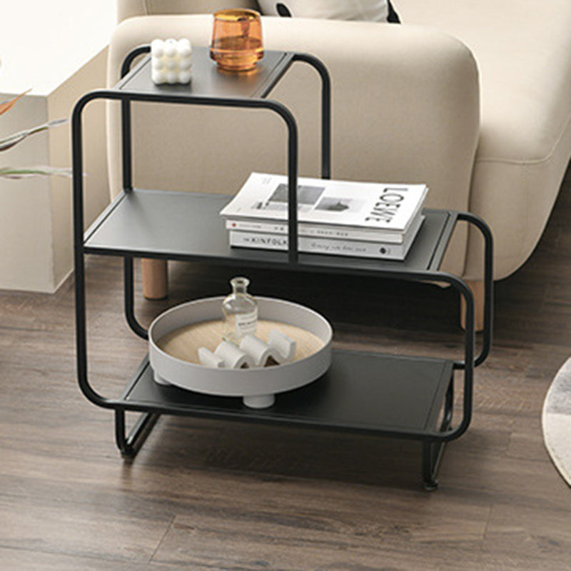 Scandinavian Iron 3-Tier Side Table
