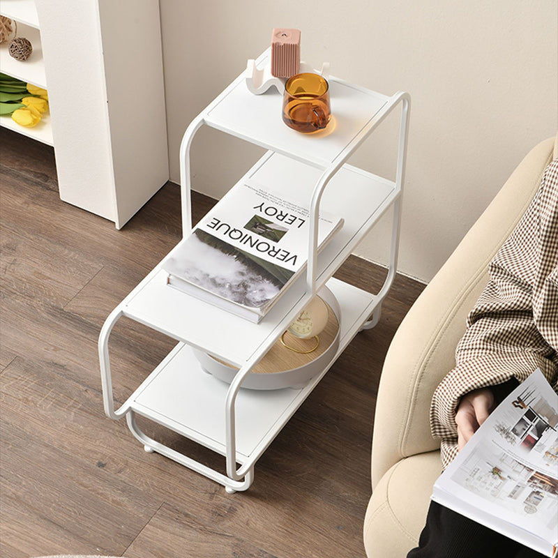 Scandinavian Iron 3-Tier Side Table
