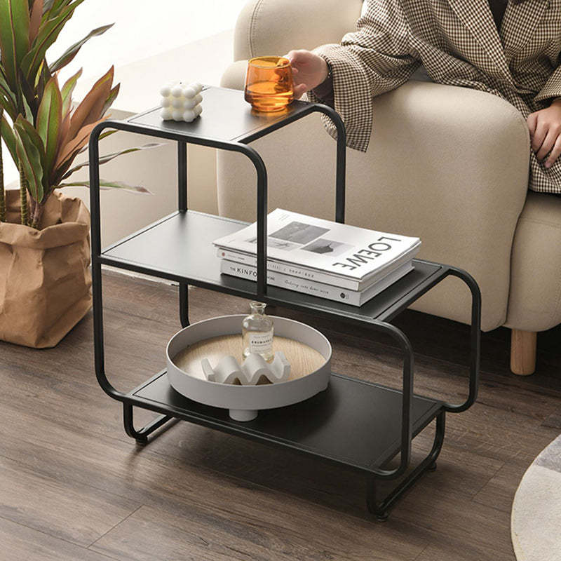 Scandinavian Iron 3-Tier Side Table