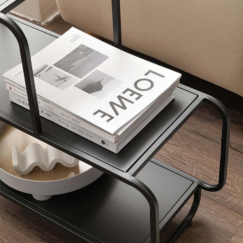 Scandinavian Iron 3-Tier Side Table