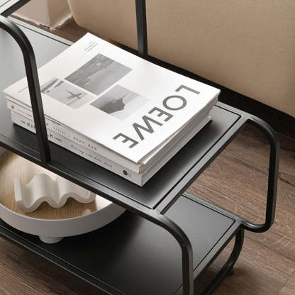 Scandinavian Iron 3-Tier Side Table