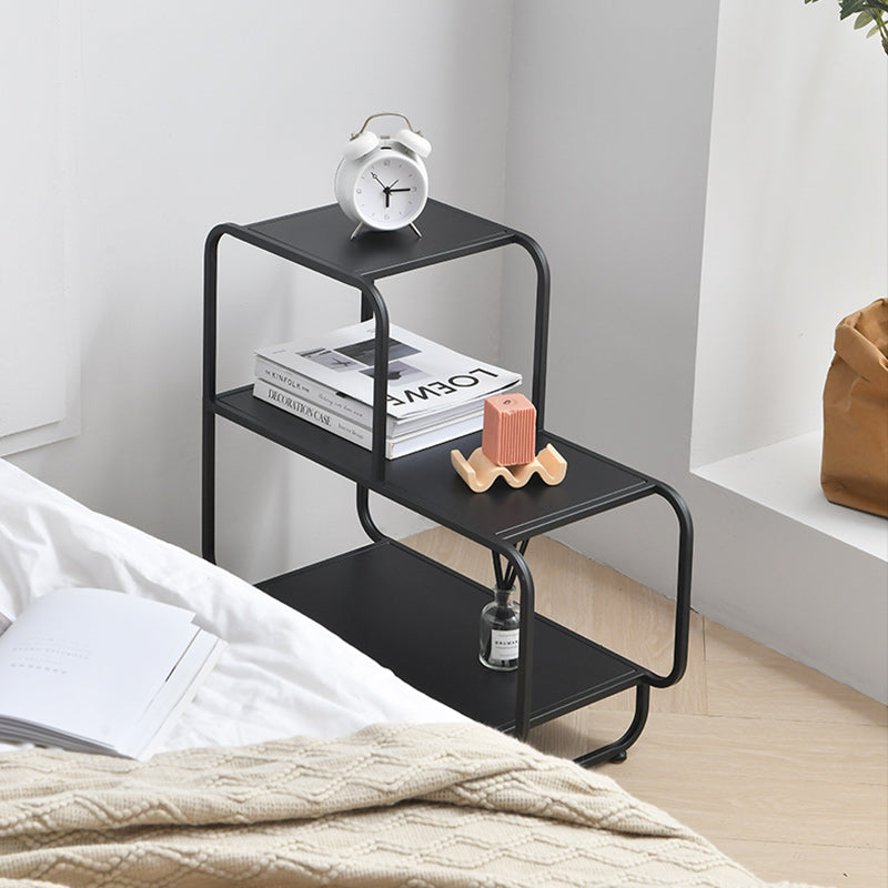 Scandinavian Iron 3-Tier Side Table