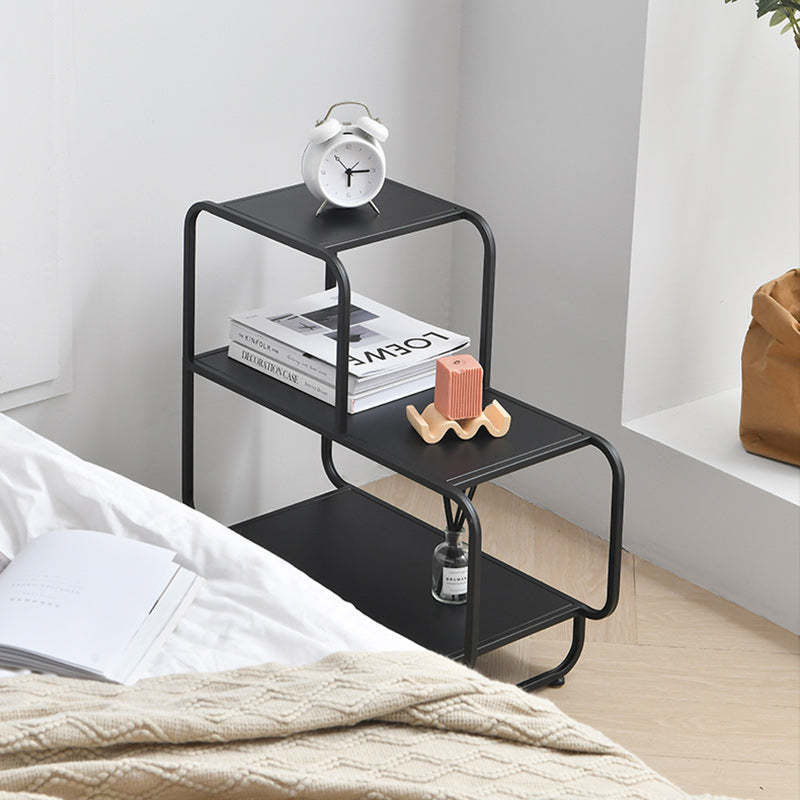 Scandinavian Iron 3-Tier Side Table