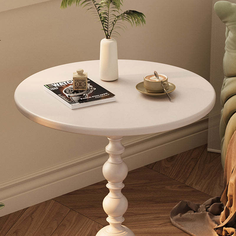Vintage Orb Cylinder Iron Side Table