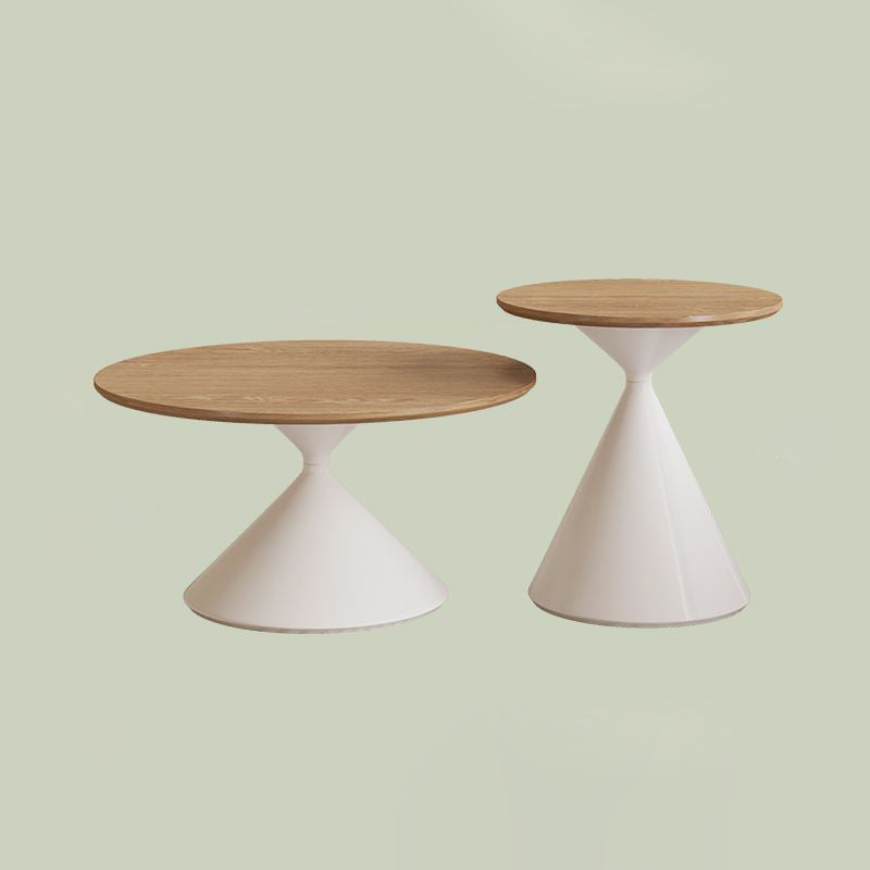 Scandinavian Cone Carbon Steel Side Table