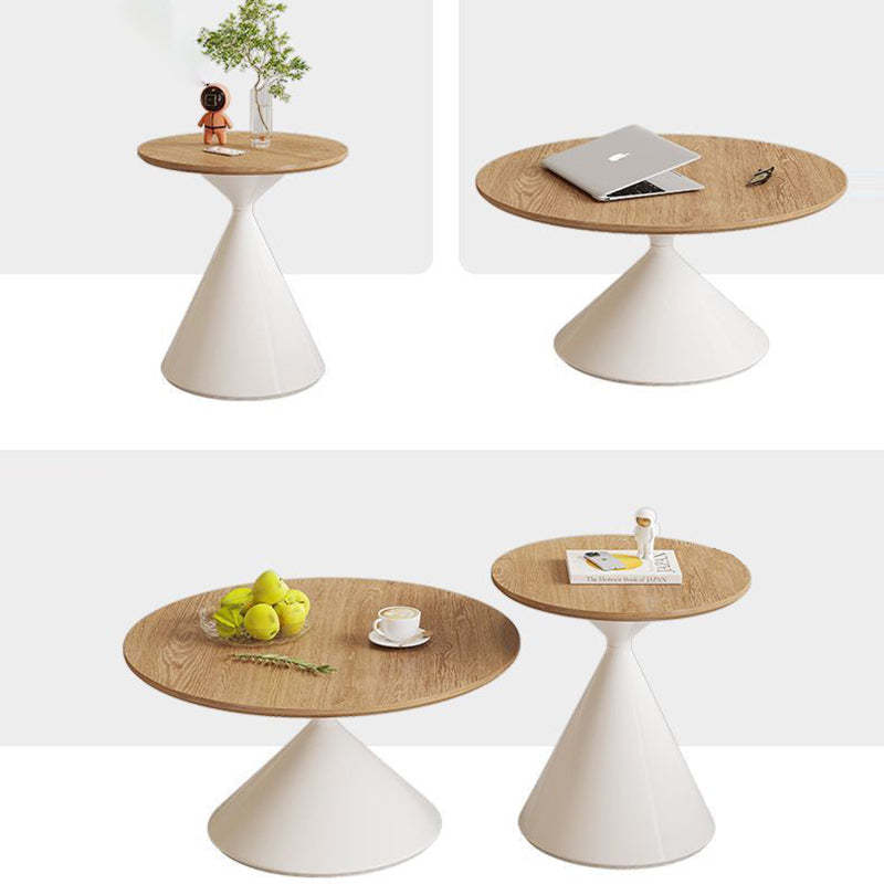 Scandinavian Cone Carbon Steel Side Table