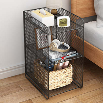 Minimalist Lattice Mesh Iron Side Table
