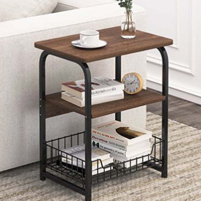Grid Steel Side Table — 3 / Black