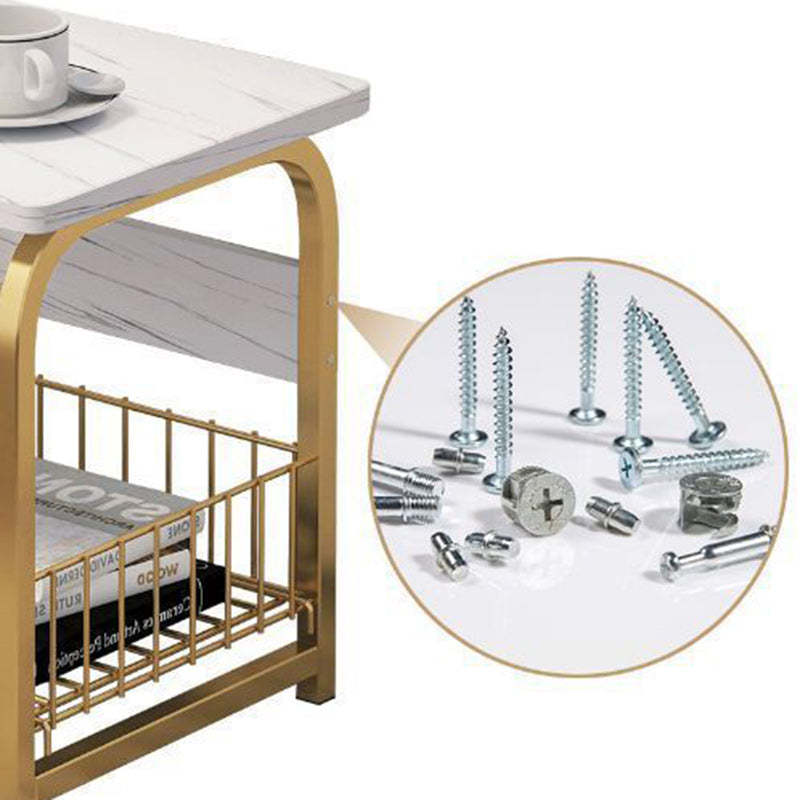 Grid Steel Side Table