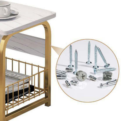 Grid Steel Side Table