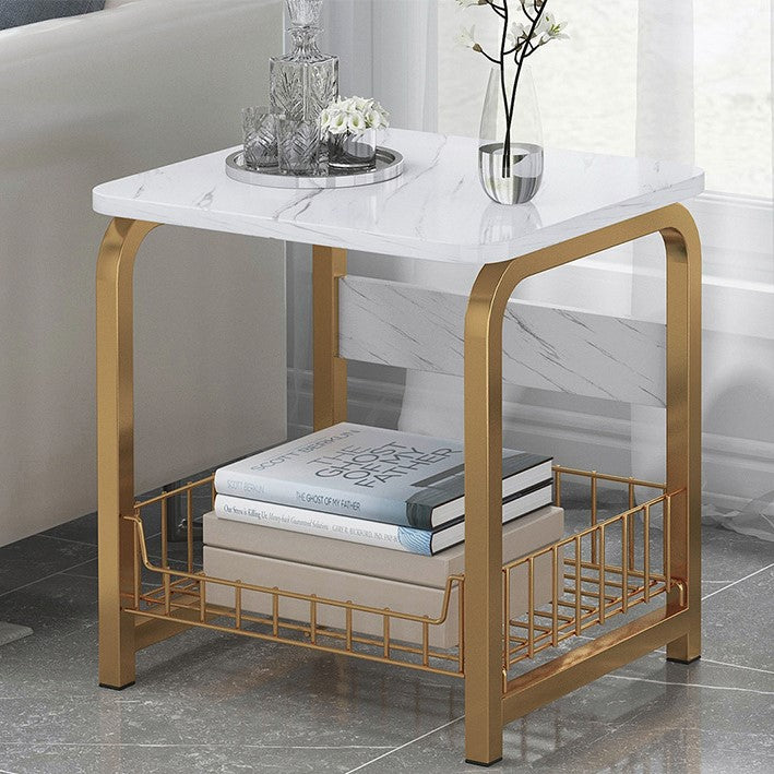 Grid Steel Side Table