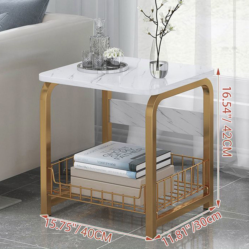 Grid Steel Side Table