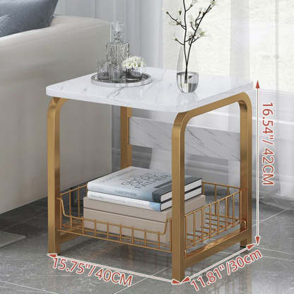 Grid Steel Side Table