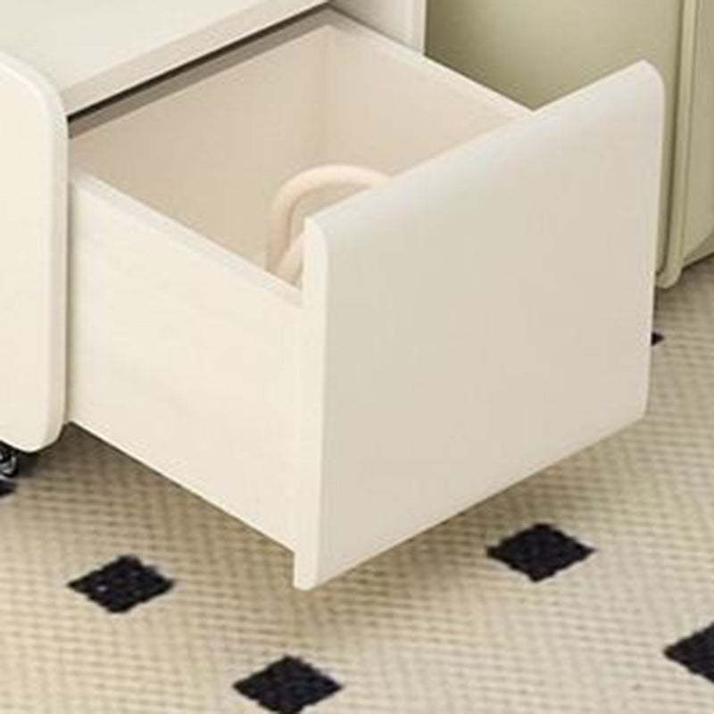 Scandinavian Semi-Circular 3-Tier Side Table