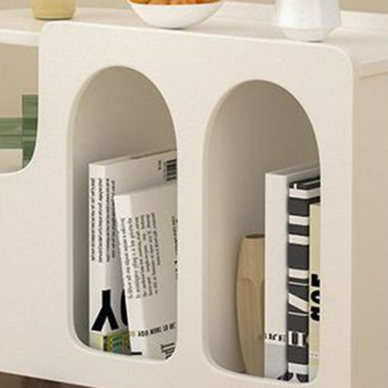 Scandinavian Semi-Circular 3-Tier Side Table