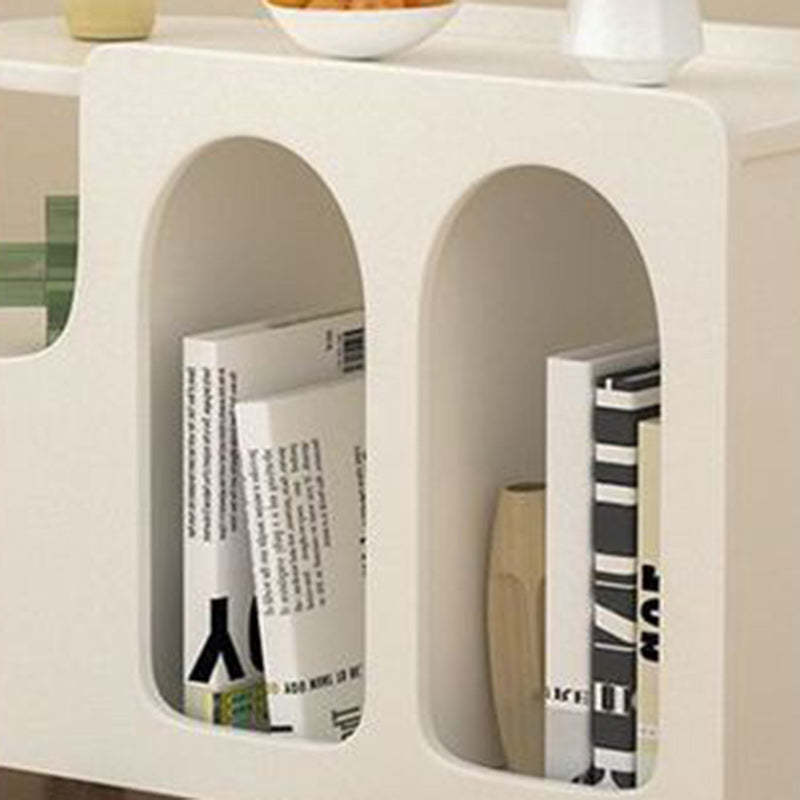 Scandinavian Semi-Circular 3-Tier Side Table