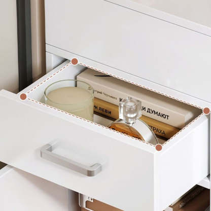 Minimalist 4-Tier Nightstand