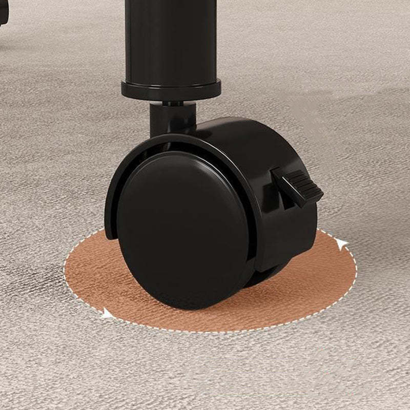 Minimalist Disc Cylinder Wood Metal Side Table