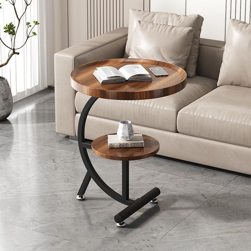 Scandinavian Moon Blister Board Steel Side Table