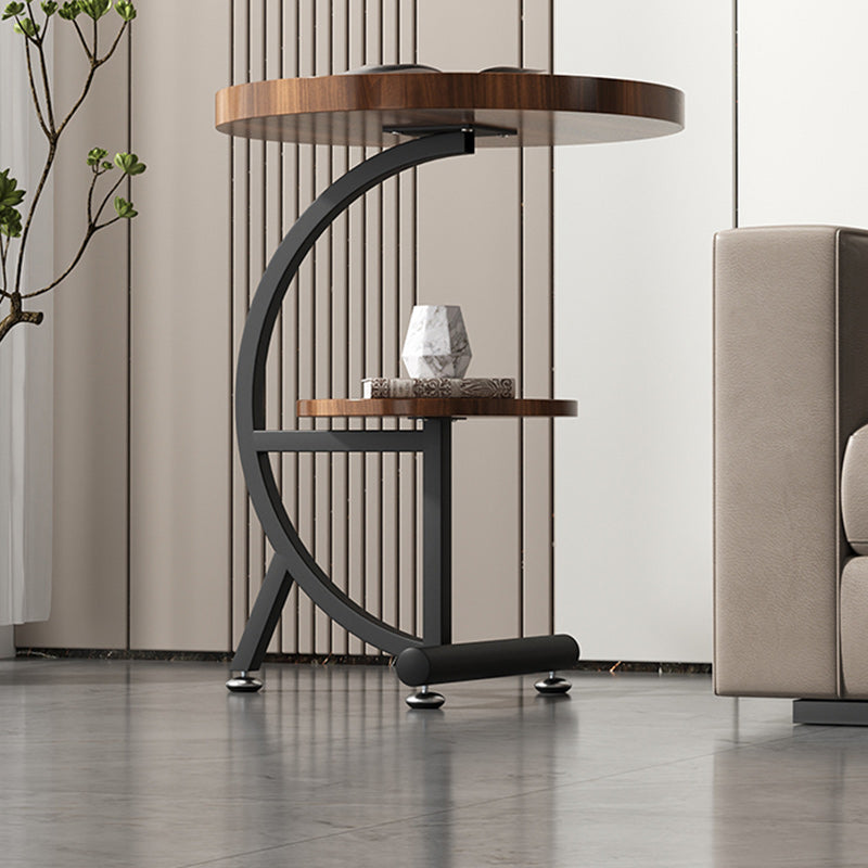 Scandinavian Moon Blister Board Steel Side Table