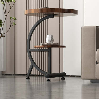 Scandinavian Moon Blister Board Steel Side Table