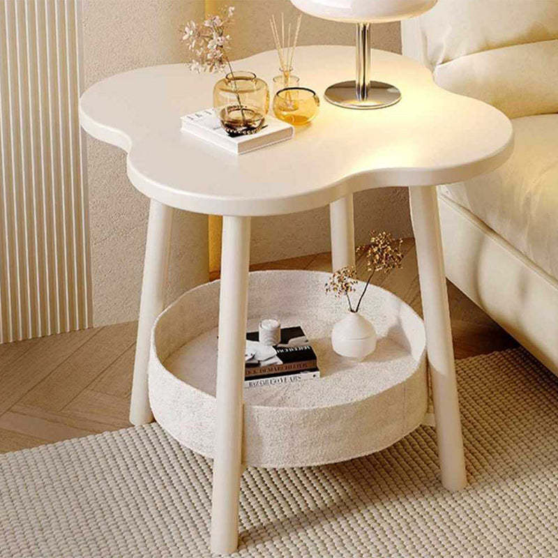 Cloud Side Table 2-Tier — Black