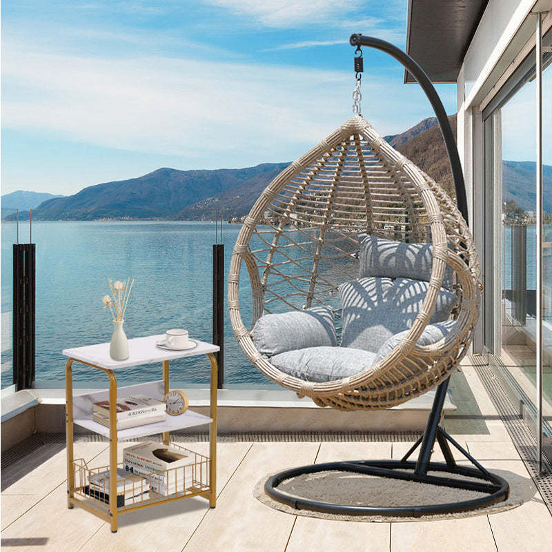 Minimalist Iron Side Table 3-Tier