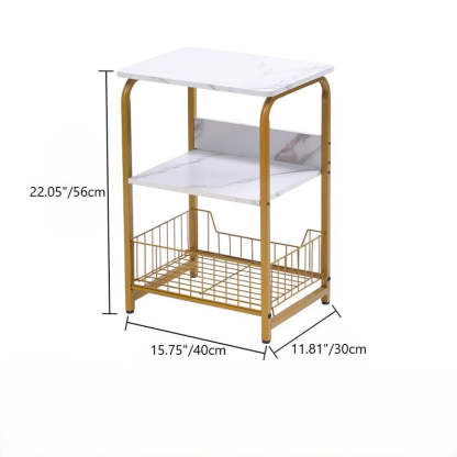 Minimalist Iron Side Table 3-Tier