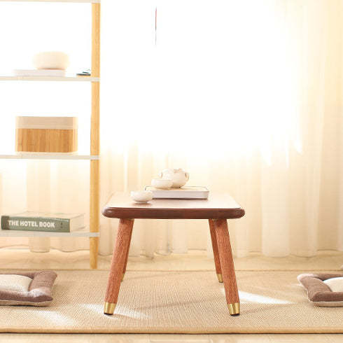 Minimalist Wood Grain Tatami Coffee Table