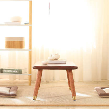 Minimalist Wood Grain Tatami Coffee Table