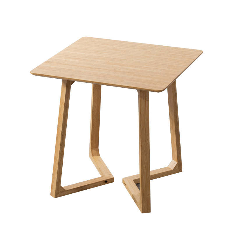 Japanese Square Solid Wood Coffee Table