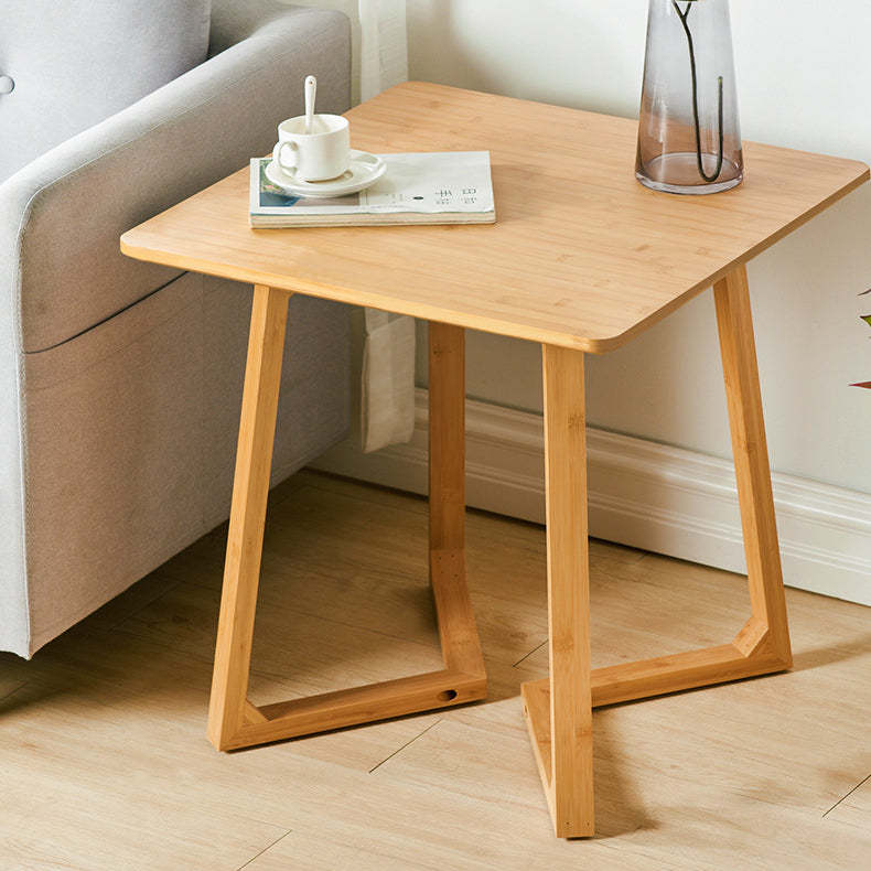 Japanese Square Solid Wood Coffee Table