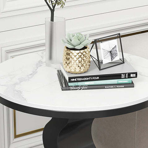 Sintered Stone Corrugated Base Coffee Table