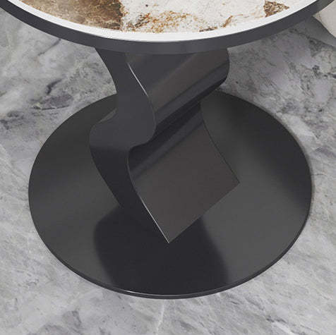 Sintered Stone Corrugated Base Coffee Table