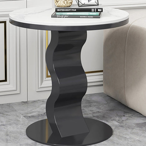 Sintered Stone Corrugated Base Coffee Table