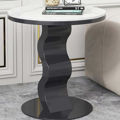 Sintered Stone Corrugated Base Coffee Table