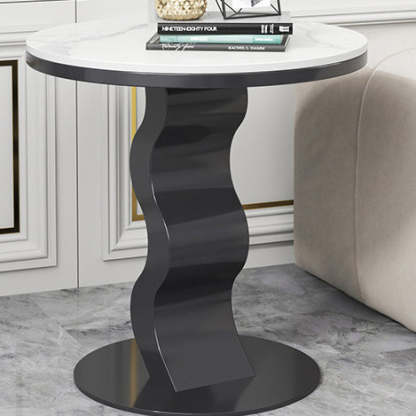 Sintered Stone Corrugated Base Coffee Table