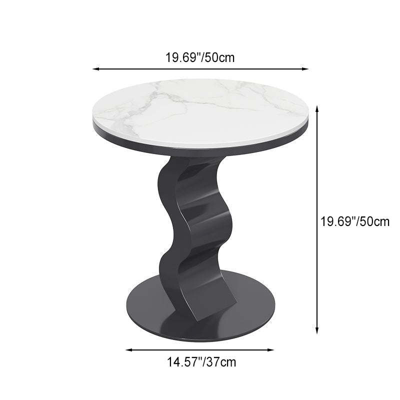 Sintered Stone Corrugated Base Coffee Table