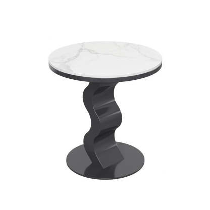 Sintered Stone Corrugated Base Coffee Table